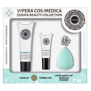 Zestaw Vipera derma-beauty do cery trądzikowej podkład, korektor