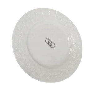 Talerz ozdobny deserowy 17 cm ceramiczny