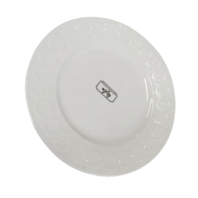 Talerz ozdobny deserowy 17 cm ceramiczny