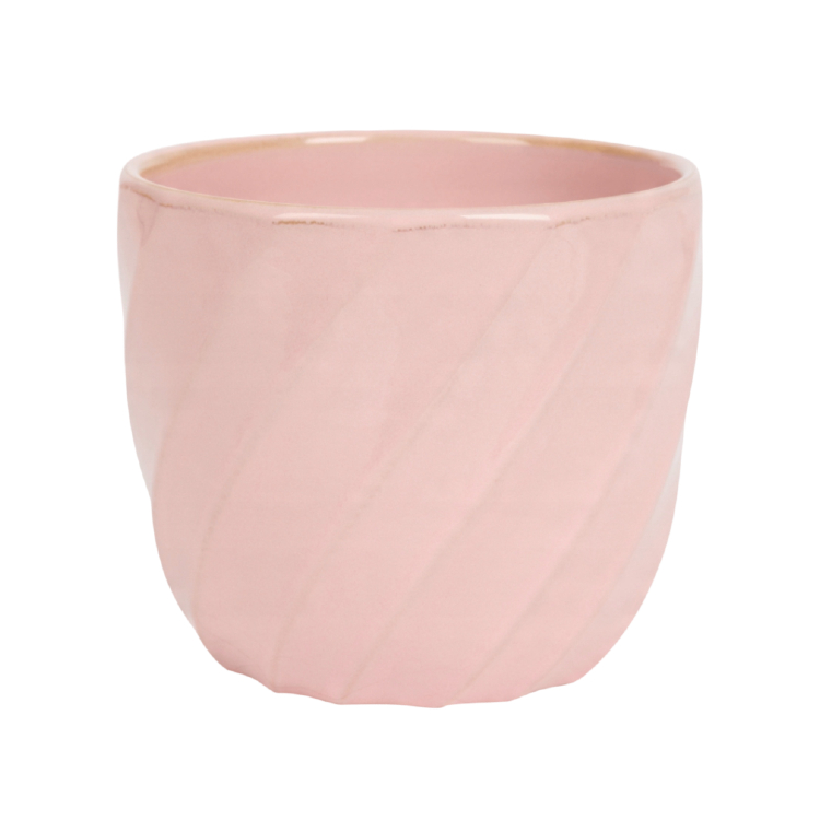 Doniczka Ceramiczna Różowa 12cm