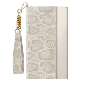 Etui kremowe iPhone 11 Pro/XS/X pearl python iDeal of Sweden