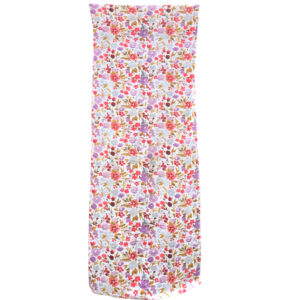 Ręcznik plażowy na leżak w kwiatki 55 x 160 cm