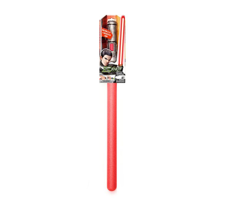 Miecz świetlny Xshot czerwony 63 cm zabawka dla dzieci