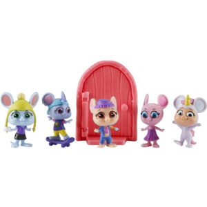 Zestaw figurek Mouse Millie & Friends House 6 sztuk