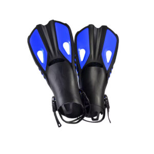 Płetwy do nurkowania paskowe regulowane L/XL 42-47
