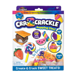 Cra-Z-Crackle clay zestaw artystyczny pękająca glina