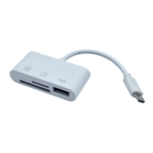 Hub USB B 3w1 przejściówka adapter do telefonu laptopa