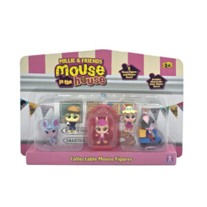Zestaw figurek Mouse Millie & Friends House 6 sztuk