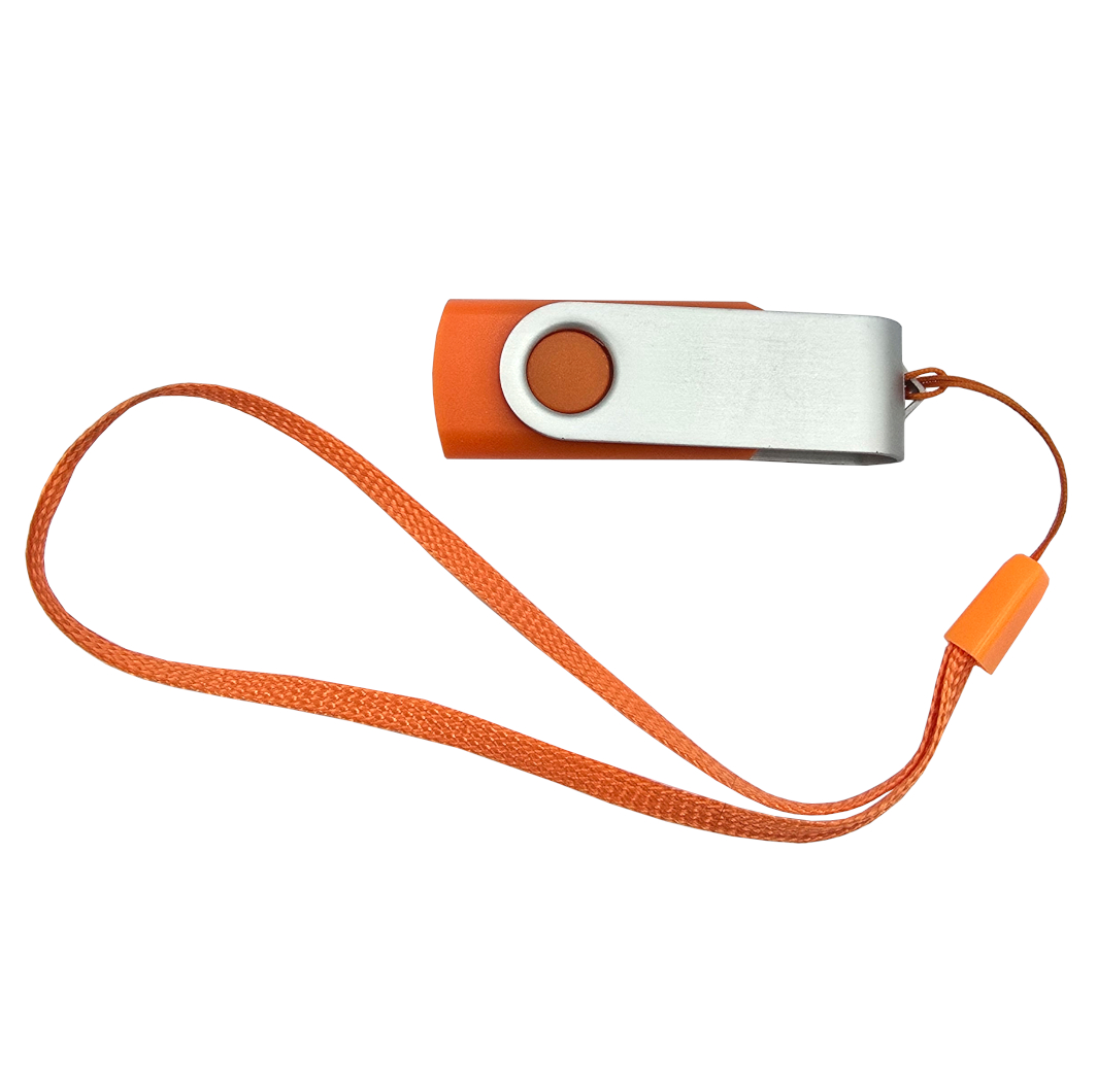 Pendrive USB 16 GB pamięć zewnętrzna pomarańczowy
