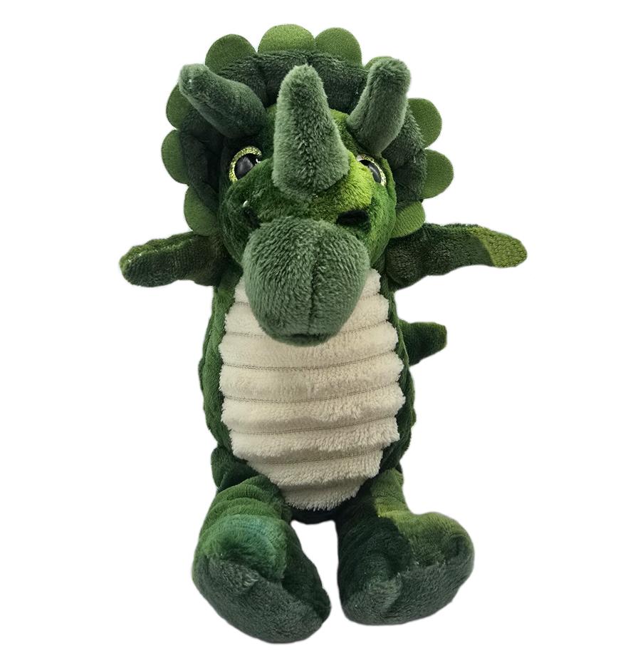 Zabawka dla dzieci maskotka dinozaur Triceratops 17 cm