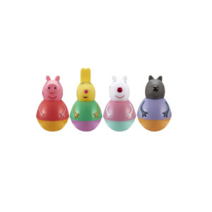 Świnka Peppa zestaw 4 figurek dla dzieci 18m+ weebles