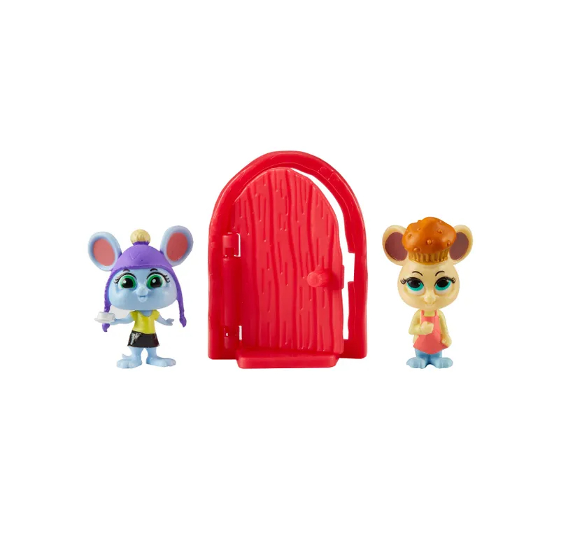 Zestaw figurek Mouse Millie & Friends House 3 sztuki