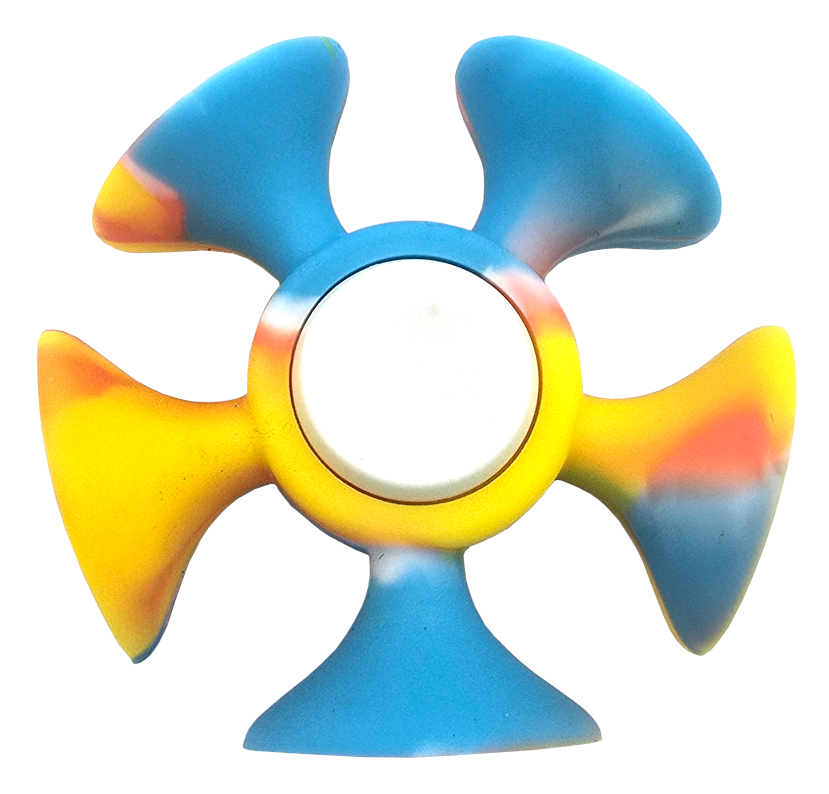 Fidget spinner rzutka z przyssawkami zabawka antystresowa