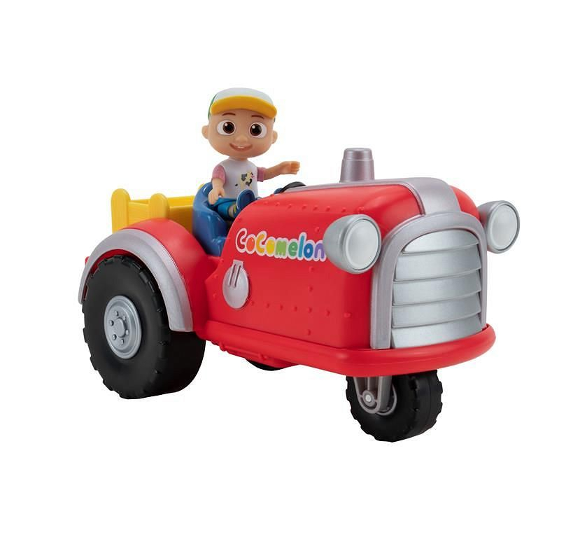 Zabawka dla dzieci Cocomelon traktor muzyczny + figurka