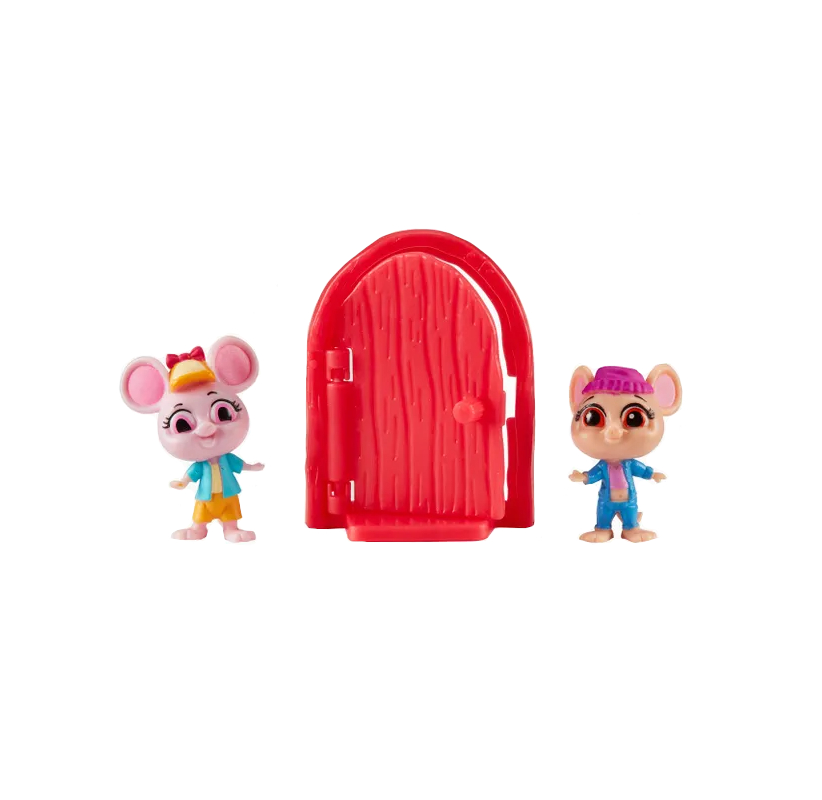 Zestaw figurek Mouse Millie & Friends House 3 sztuki