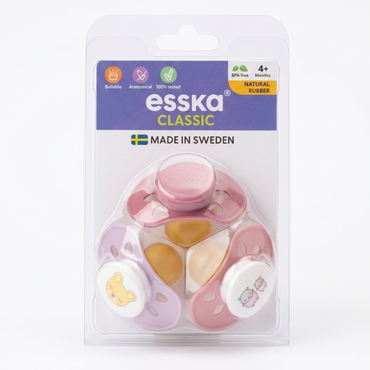 Zestaw 3 smoczków Esska
