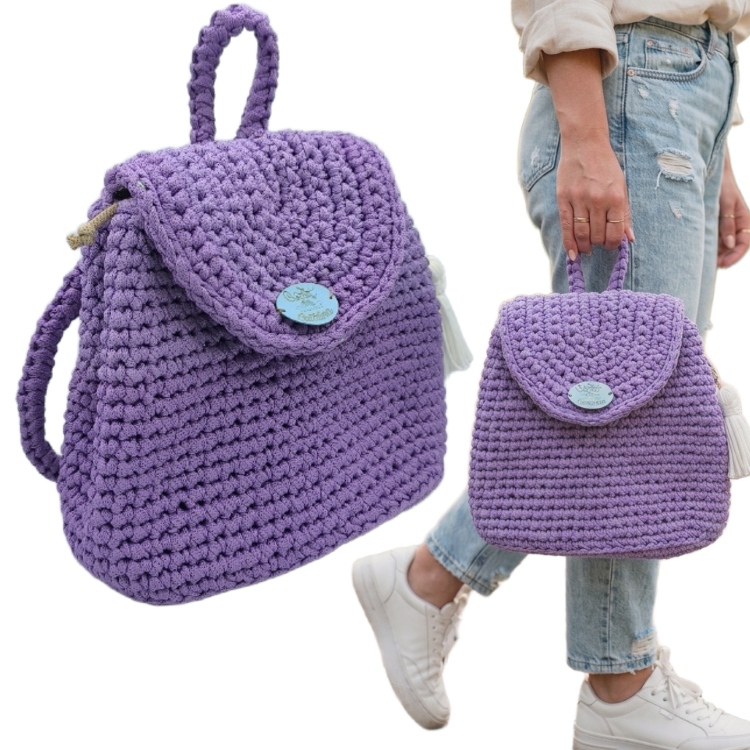 Torebka plecaczek Handmade