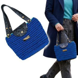Torebka Handmade Niebieska