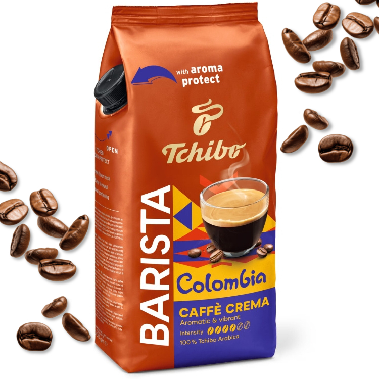 Kawa ziarnista Tchibo Barista Origins Colombia 1kg 100% Arabica