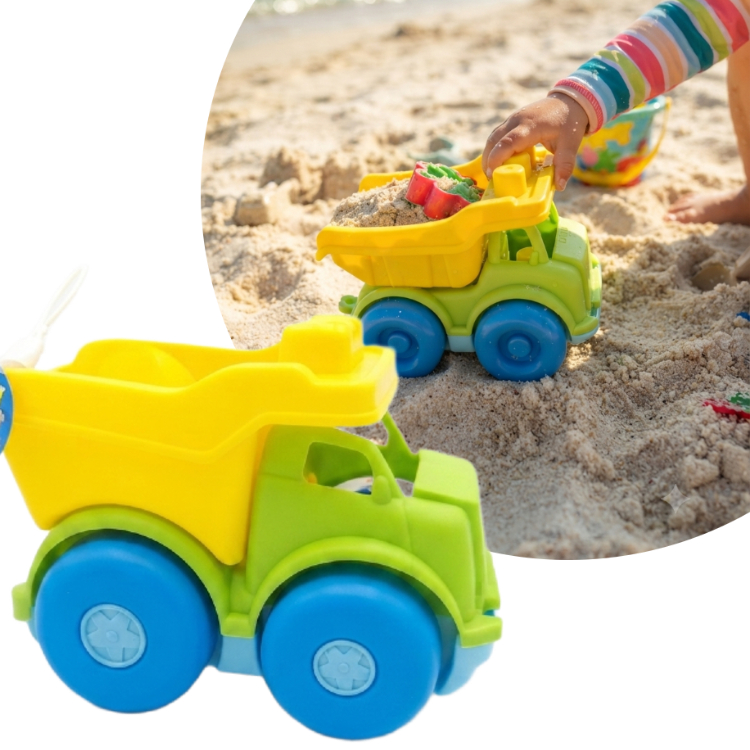 Zestaw Zabawek na Plażę i do Piaskownicy Wywrotka z Akcesoriami