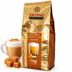 karmelowe cappuccino Swisso Kaffee 1kg