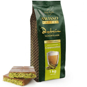 cappuccino dubajska czekolada pistacjowa Swisso Kaffee
